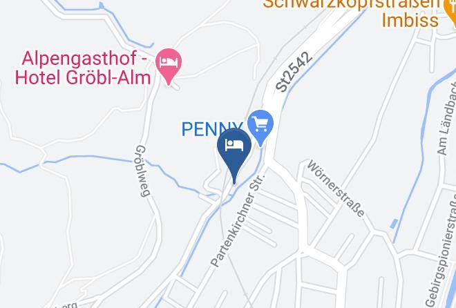 Garmisch Partenkirchen - Ferienhaus Bergsonne Maps