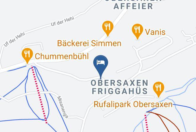 Surselva - Ferienhaus Bergsunne Maps