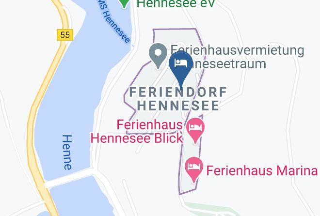 Hochsauerlandkreis - Ferienhaus Bianca Maps