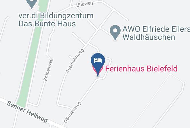 Bielefeld - Ferienhaus Bielefeld Maps