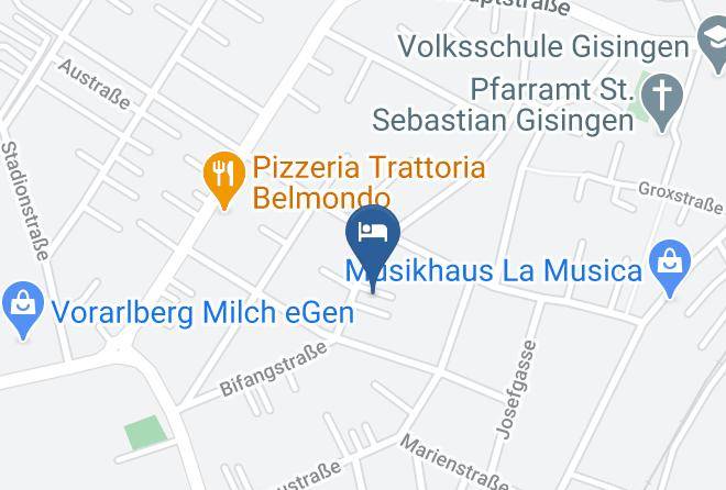 Feldkirch - Ferienhaus Bifang Maps