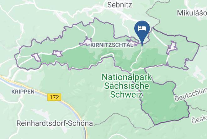 Sachsische Schweiz Osterzgebirge - Ferienhaus Bildhauer Thiele Maps