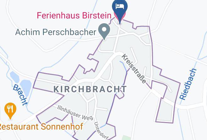 Main Kinzig Kreis - Ferienhaus Birstein Maps