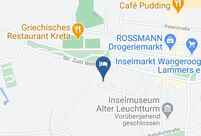 Friesland - Ferienhaus Blanker Hans Wangerooge Maps