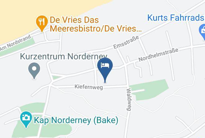 Aurich - Ferienhaus Blumenmeer Maps
