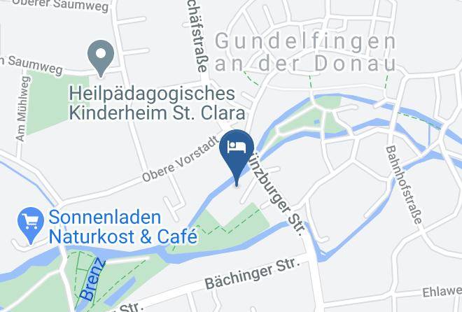 Dillingen - Ferienhaus Brenzblick Maps