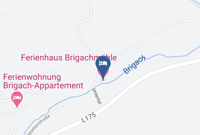 Schwarzwald Baar Kreis - Ferienhaus Brigachmuhle Maps