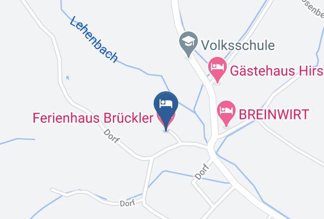 Jennersdorf - Ferienhaus Bruckler Maps