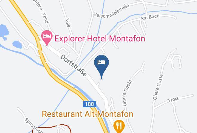 Bludenz - Haus Klinger Maps
