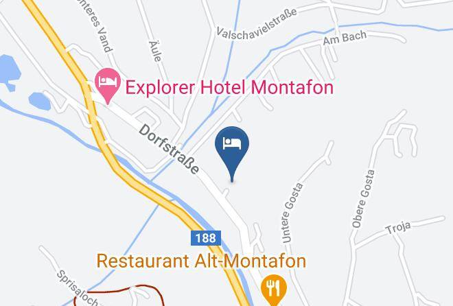 Bludenz - Ferienhaus Busch Maps