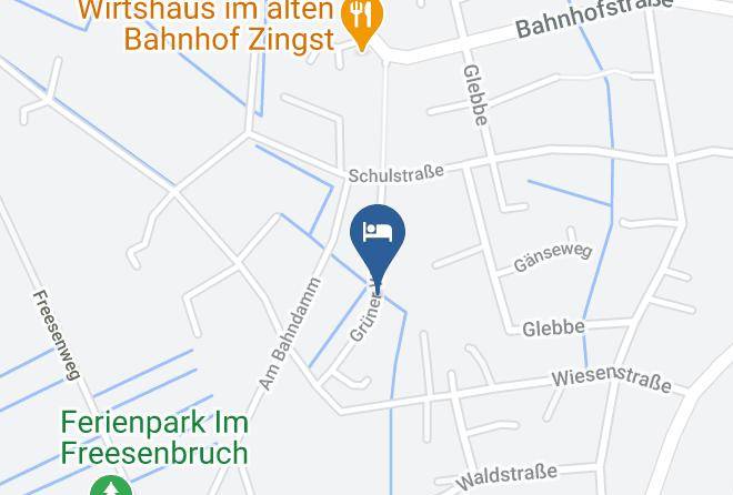 Vorpommern Rugen - Ferienhaus Charlotte Und Therese Zingst Maps