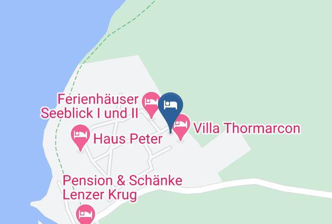 Mecklenburgische Seenplatte - Ferienhaus Chris Maps
