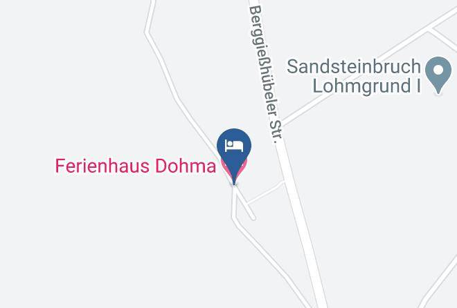 Sachsische Schweiz Osterzgebirge - Ferienhaus Dohma Maps