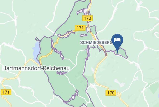 Sachsische Schweiz Osterzgebirge - Ferienhaus Donschten Maps