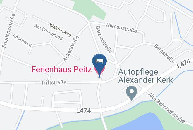 Spree Neise - Ferienhaus Peitz Maps