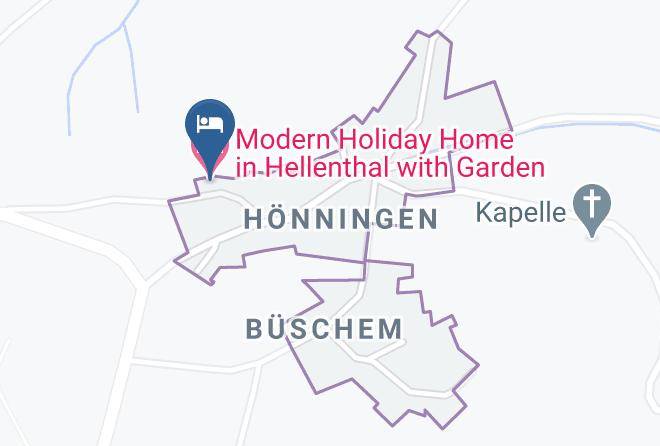 Euskirchen - Modern Holiday Home In Hellenthal With Garden Maps