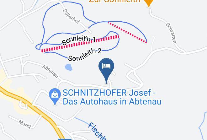 Hallein - Ferienhaus Elfi Maps