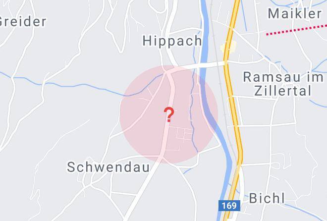 Schwaz - Ferienhaus Elisabeth Maps