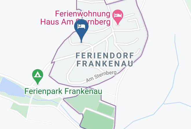 Waldeck Frankenberg - Ferienhaus Erica Maps
