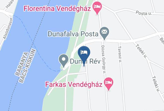 Dunafalva - Ferienhaus Fahrblick Maps