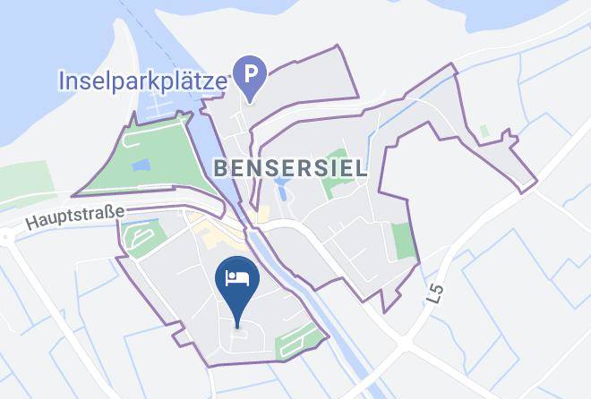 Wittmund - Ferienhaus Federwolke Bensersiel Maps