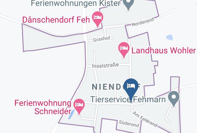 Ostholstein - Ferienhaus Feerjenkate Fehmarn Maps