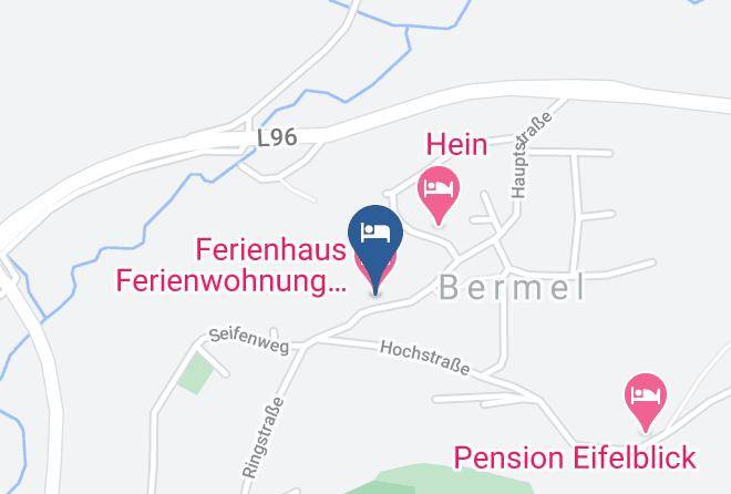 Mayen Koblenz - Ferienhaus Ferienwohnung Vulkan Hochbermel Maps