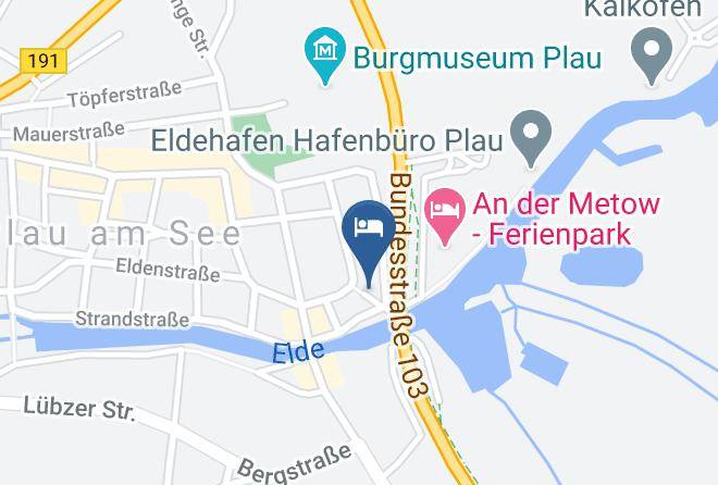 Ludwigslust Parchim - Ferienhaus Fischergluck Maps
