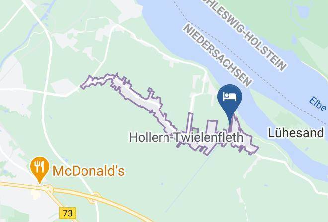Stade - Ferienhaus Fleetblick Maps