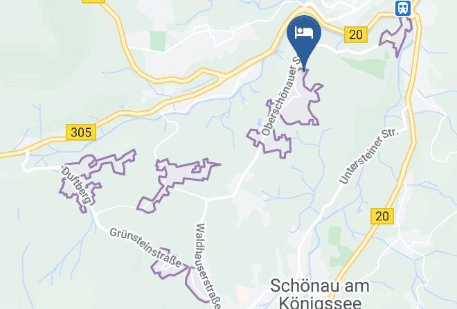 Berchtesgadener Land - Ferienhaus Forstwinkl Maps