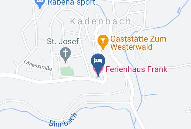 Westerwaldkreis - Ferienhaus Frank Maps
