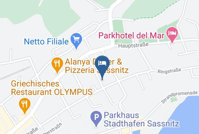 Vorpommern Rugen - Ferienhaus Franzy Maps