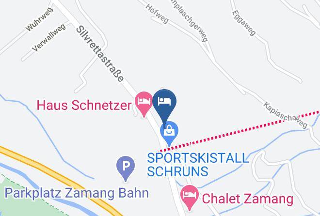 Bludenz - Ferienhaus Fratte Maps