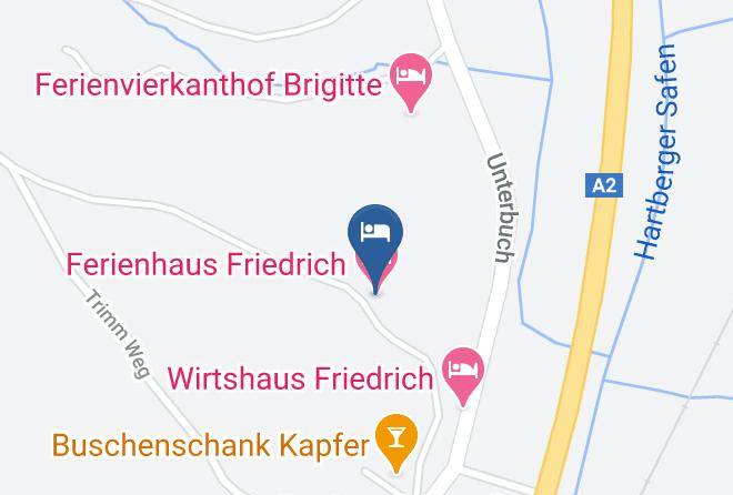 Hartberg Furstenfeld District - Ferienhaus Friedrich Maps