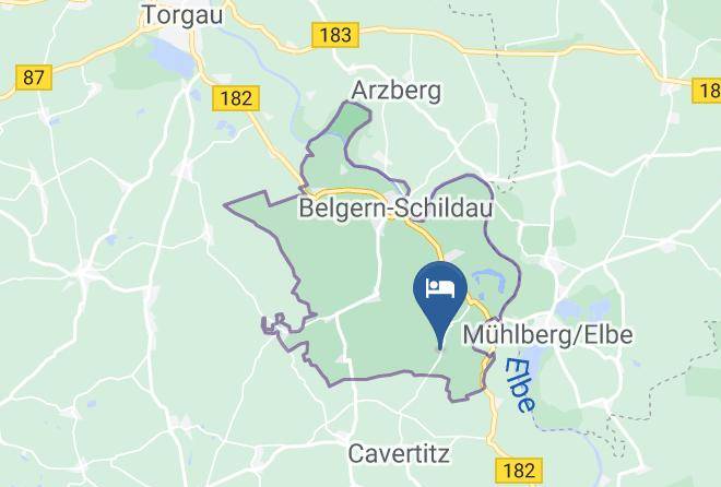 Nordsachsen - Ferienhaus Fuxbau Maps