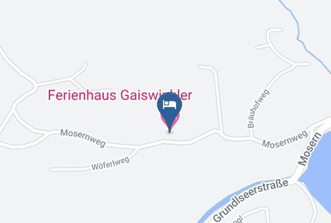 Liezen - Ferienhaus Gaiswinkler Maps