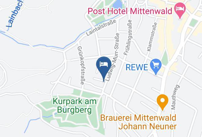 Garmisch Partenkirchen - Ferienhaus Gamsanger Maps
