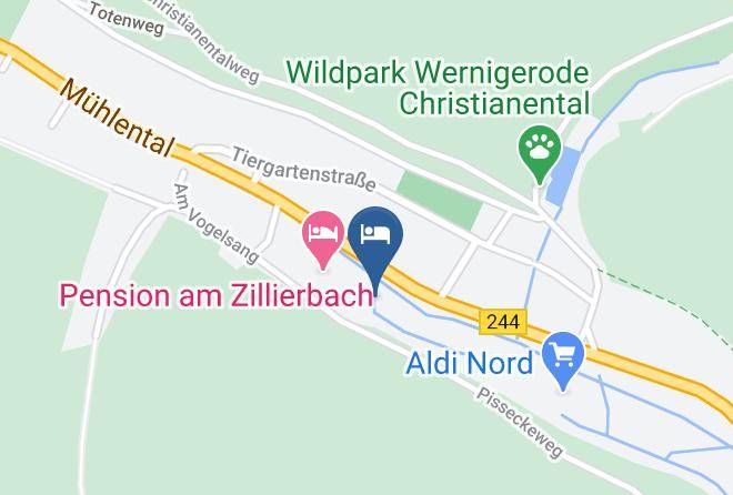 Harz - Ferienhaus Giesela Maps