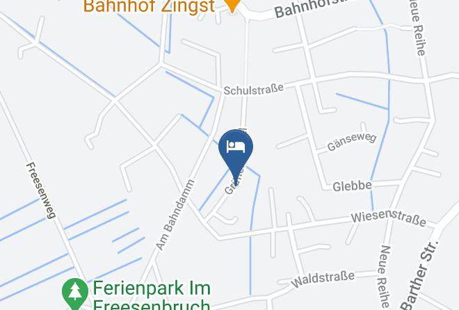 Vorpommern Rugen - Ferienhaus Ginster Maps