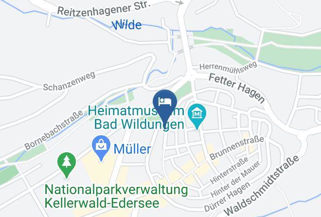 Waldeck Frankenberg - Ferienhaus Gossel Maps