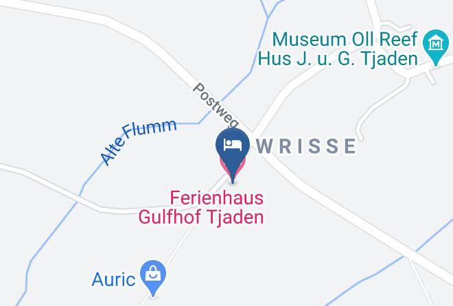 Aurich - Ferienhaus Gulfhof Tjaden Maps
