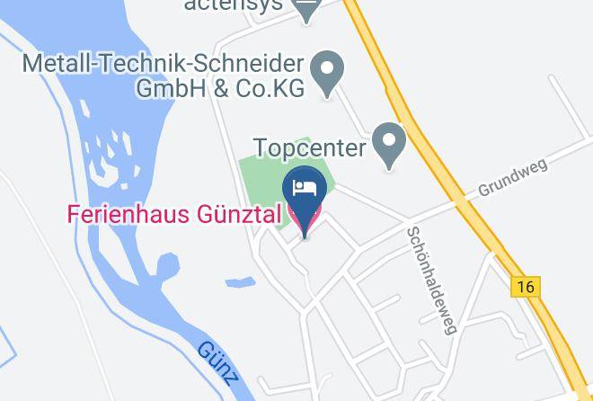 Gunzburg - Ferienhaus Gunztal Maps