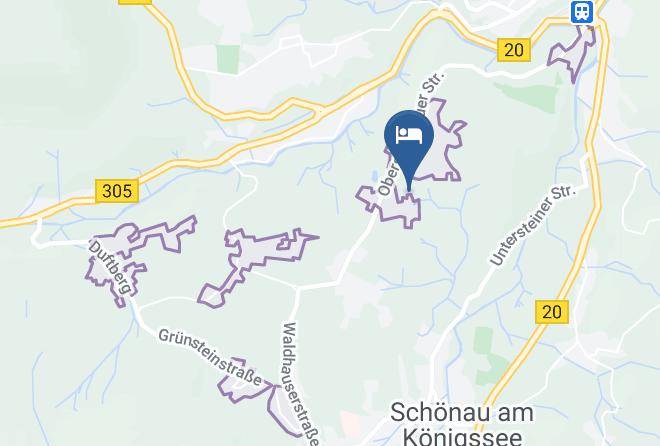 Berchtesgadener Land - Ferienhaus Hannis Lindenhausl Maps