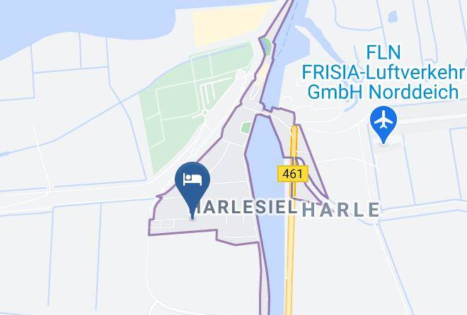 Wittmund - Ferienhaus Harlesiel Maps