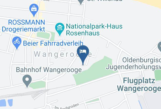 Friesland - Ferienhaus Haus Blumlein Zeitraum Wangerooge Maps