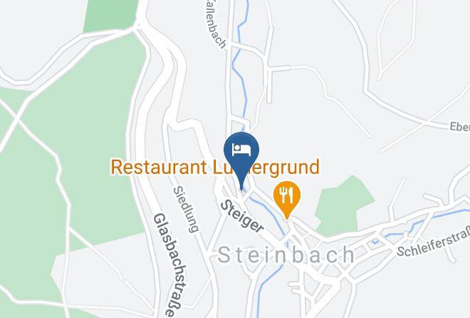 Wartburgkreis - Ferienhaus Haus Rennsteig Maps