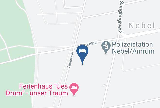 Nordfriesland - Ferienhaus Haus Ruser In Nebel Auf Amrum Maps