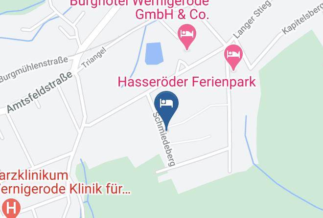 Harz - Ferienhaus Havekost Bungalow Am Schmiedeberg Maps