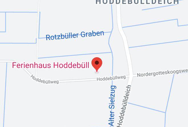 Nordfriesland - Ferienhaus Hoddebull Maps