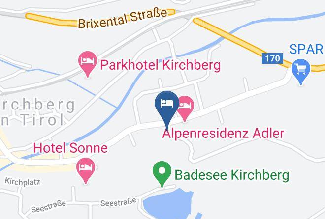 Kitzbuhel - Ferienhaus Hofwimmer Maps